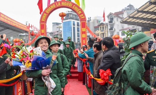 Lên đường nhập ngũ bảo vệ Tổ quốc là niềm tự hào, vinh dự của mỗi công dân